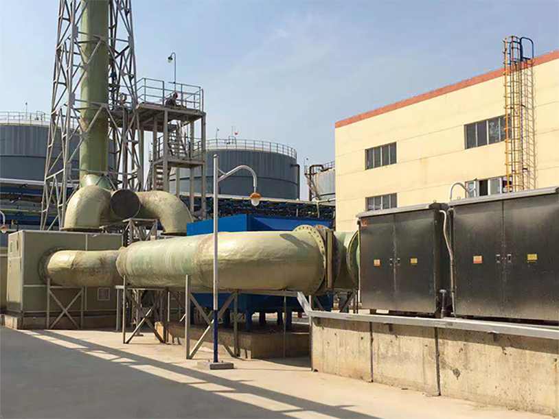 山東齊魯石化有機(jī)廢氣處理工程
